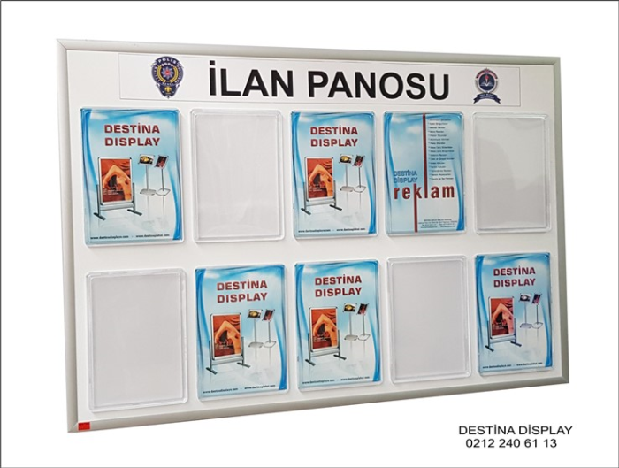 PLEKSİ İLAN PANOSU 